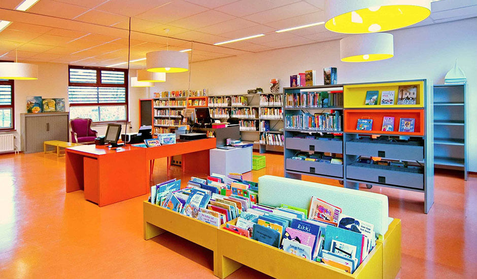 Tegne til det nye skolebibliotek?
